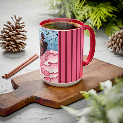 Winter Rose Empress Colorful Mugs (11oz, 15oz)