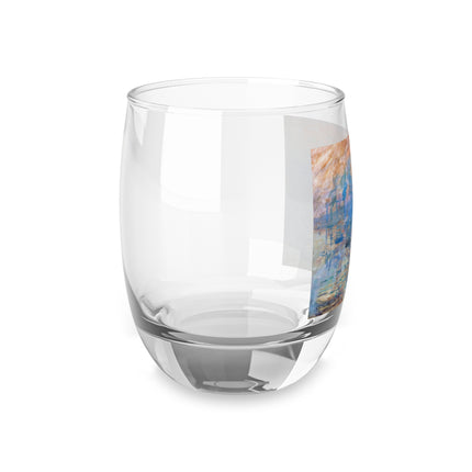 Sunrise by Claude Monet Whiskey Glass