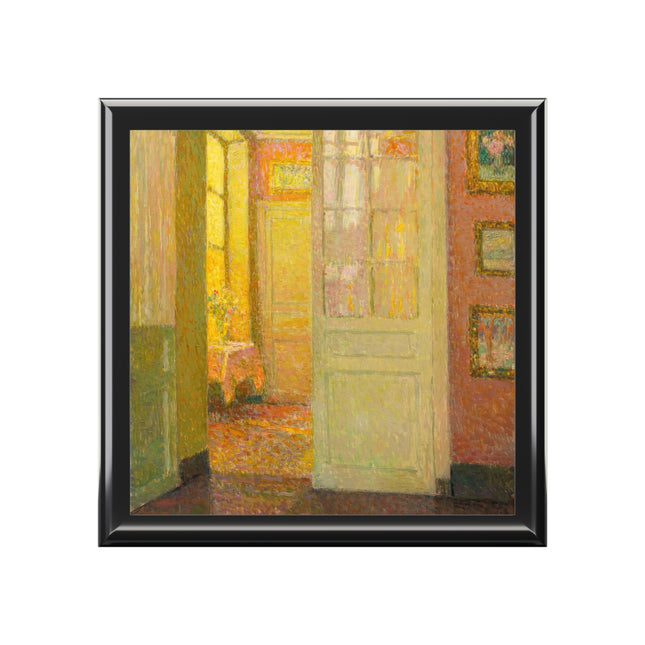 Interior, Window Light by Henri Le Sidaner Jewelry Box