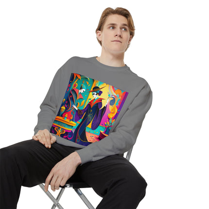 Phantoms of Elegance Unisex Garment-Dyed Sweatshirt