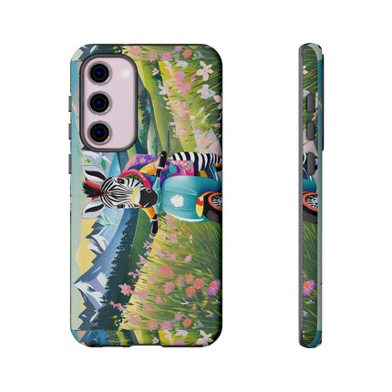Stripes on Wheels Phone Cases