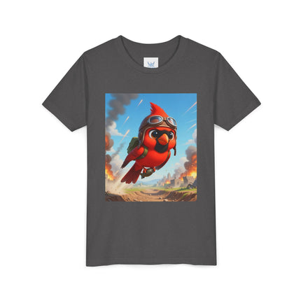 Cardinal Dive Bomber Youth Short Sleeve Tee