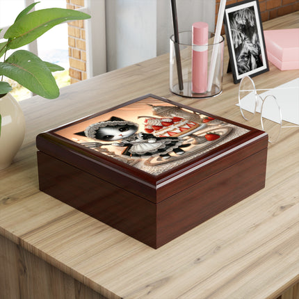Patisserie Kitten Jewelry Box