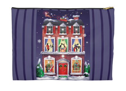 A Christmas Eve Celebration Accessory Pouch