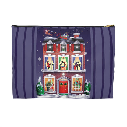A Christmas Eve Celebration Accessory Pouch