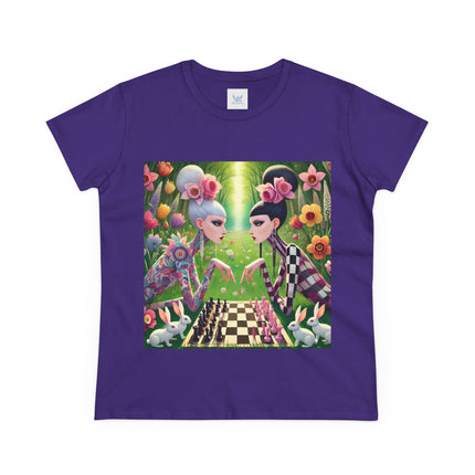 Spring Gambit: A Fairy’s Move Cotton Tee