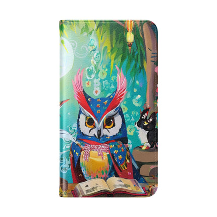 🦉✨ Owl's Magical Workshop Flip Case – Enchanted Wisdom & Arcane Wonder