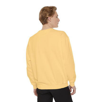 Whimsical Halloween Mischief Unisex Garment-Dyed Sweatshirt