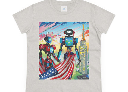 High Fashion Cyberpunk CIA Robots Cotton Tee
