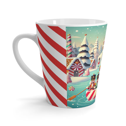 Nutcracker Candy-Striped Adventure Latte Mug