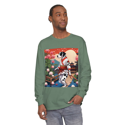 Doberman of the Rising Sun Long Sleeve T-Shirt