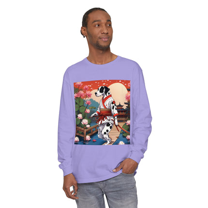 Doberman of the Rising Sun Long Sleeve T-Shirt