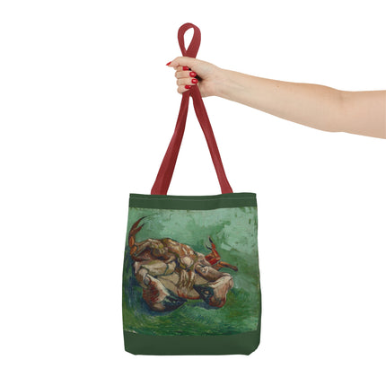 Crab on its Back by Vincent Van Gogh Tote Bag (AOP)