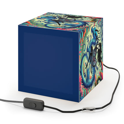 Mystic Guardian of the Sky Light Cube Lamp