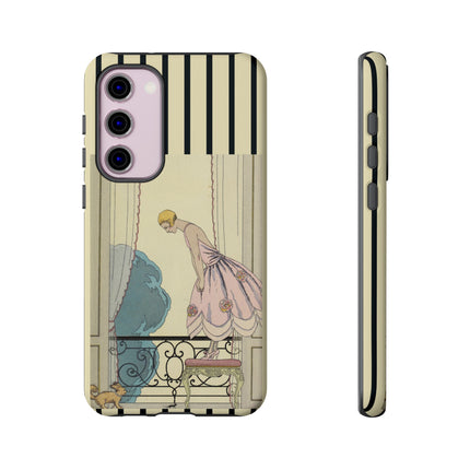 Falbalas et fanfreluches, La Souris by George Barbier Phone Cases