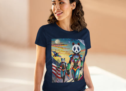 Cyber Punk Robots Cotton Tee