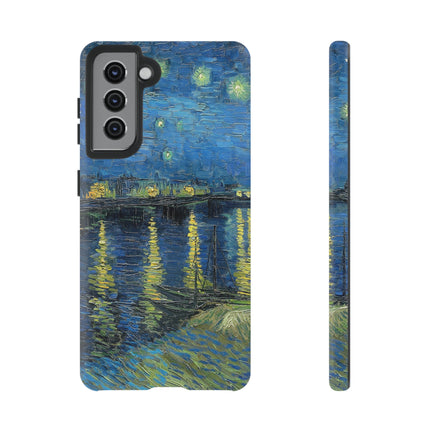 Starry Night Over the Rhone by Vincent Van Gogh Phone Cases