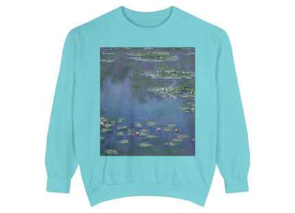 Water Lilies by Claude Monet Unisex Garment-Dyed Sweatshirt
