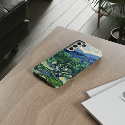 Olive Trees by Vincent Van Gogh Phone Cases