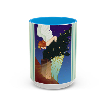 The Christmas Angel Colorful Mugs (11oz, 15oz)