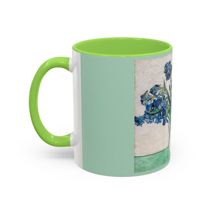 Irises by Vincent Van Gogh Colorful Mugs (11oz, 15oz)