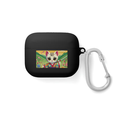 Samurai Kitten AirPods and AirPods Pro Case