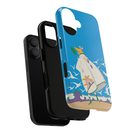 Seaside Wanderer Phone Case – Whimsical Charm & Coastal Delight