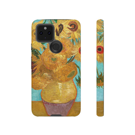Vase with Twelve Sunflowers by Vincent Van Gogh Phone Cases