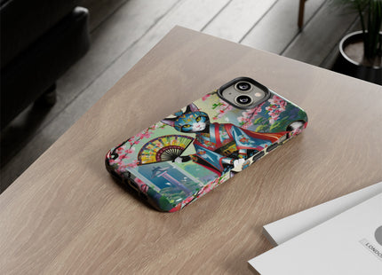 Cyberpunk Geisha Phone Cases