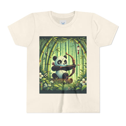 Bamboo Archer Panda Youth Short Sleeve Tee