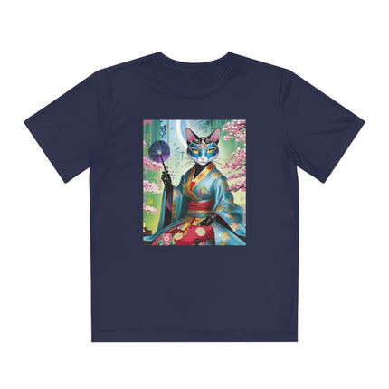 Cyberpunk Geisha Youth Competitor Tee
