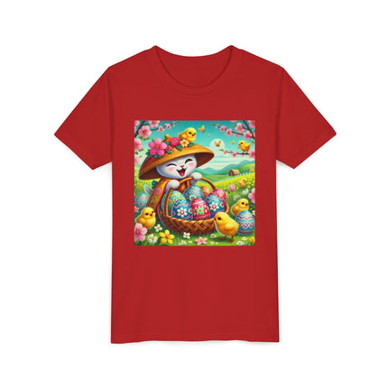 Geisha Kitten’s Easter Delight Youth Short Sleeve Tee