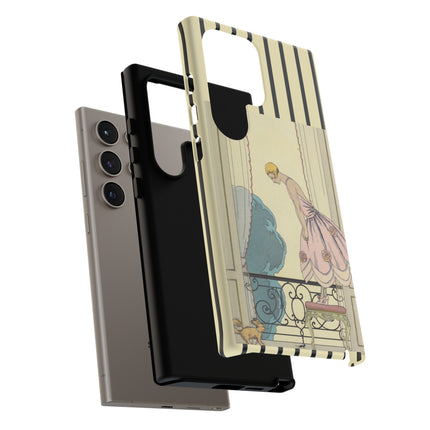 Falbalas et fanfreluches, La Souris by George Barbier Phone Cases