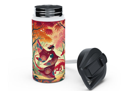 The Dragon Fairy’s Dance Stainless Steel Water Bottle, Standard Lid