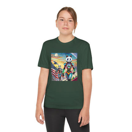 Cyber Punk Robots Youth Competitor Tee