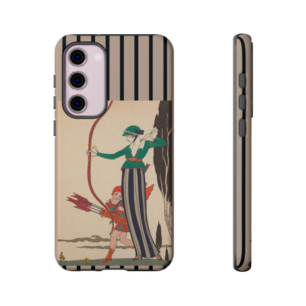 L'Arc Rouge by George Barbier Phone Cases