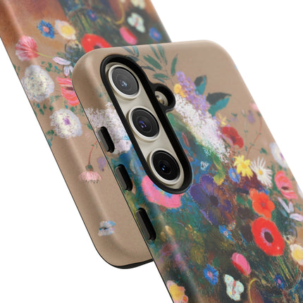 Bouquet of Flowers by Odilon Redon Phone Cases