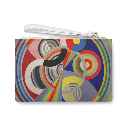 Rythme No. 1 by Robert Delaunay Clutch Bag