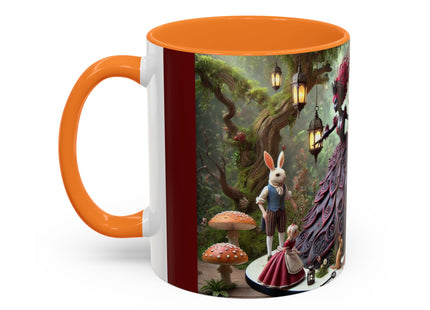 Malice in Wonderland – Gothic Halloween Colorful Mugs (11oz, 15oz)