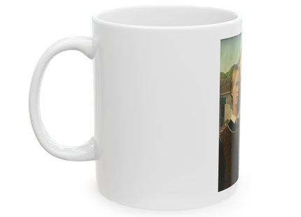 American Gothic by Grant Wood Ceramic Mug (11oz, 15oz)