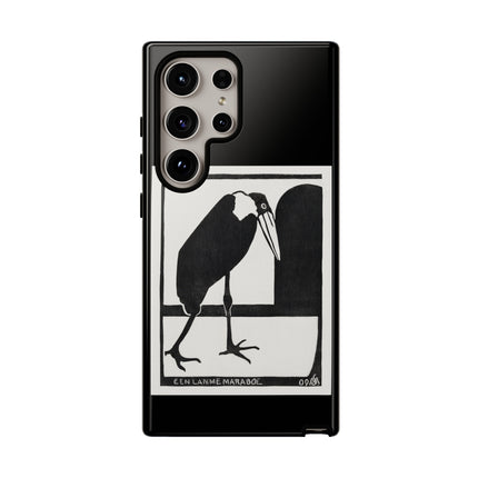 A Lame Marabou by Samuel Jessurun de Mesquita Phone Cases