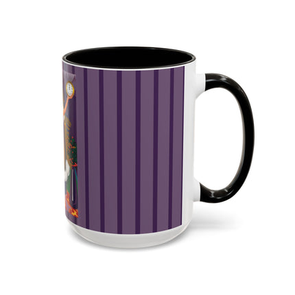 Countdown to Christmas Elegance Colorful Mugs (11oz, 15oz)