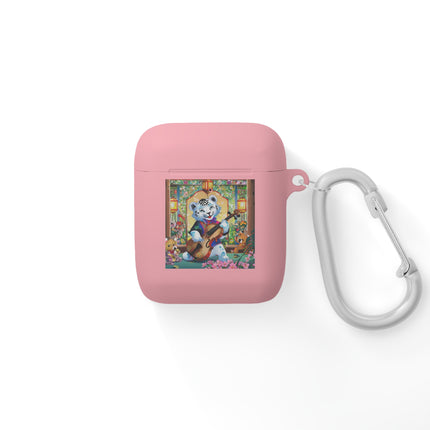 Melodies of the Snow Lion Cub AirPods Case Cover