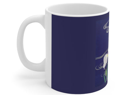 Irises by Kogyo Tsukioka Ceramic Mug 11oz