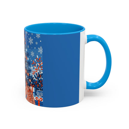 🎋❄️ The Winter Lantern Celebration Colorful Mug – Elegant Asian Christmas Fantasy