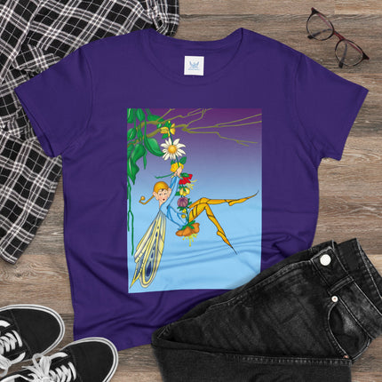 A Fairy’s Delight Women's Midweight Cotton Tee