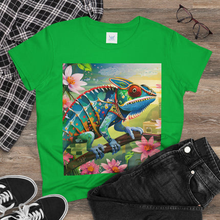 Camouflage Chameleon Cotton Tee