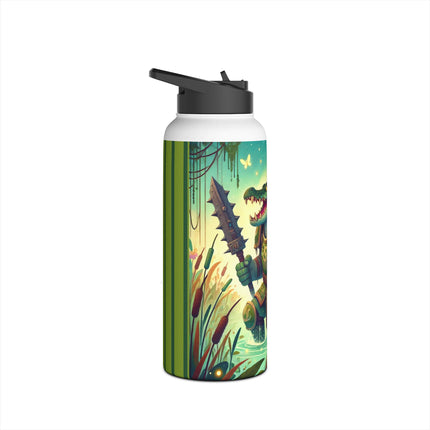 Swamp Tyrant Stainless Steel Water Bottle, Standard Lid