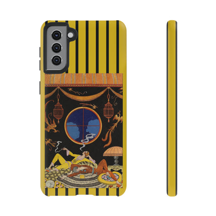 Falbalas et fanfreluches La paresse (Laziness) by George Barbier Phone Cases
