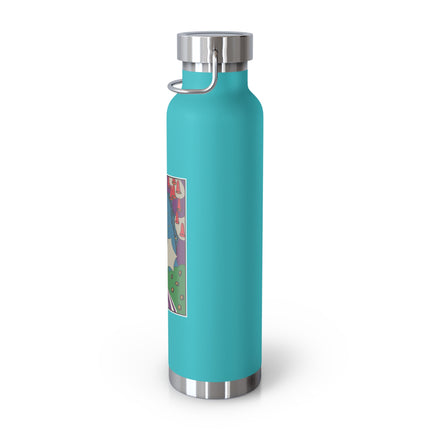 Two Pierrots Copper Vacuum Insulated Bottle, 22oz